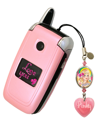 pink flipphone